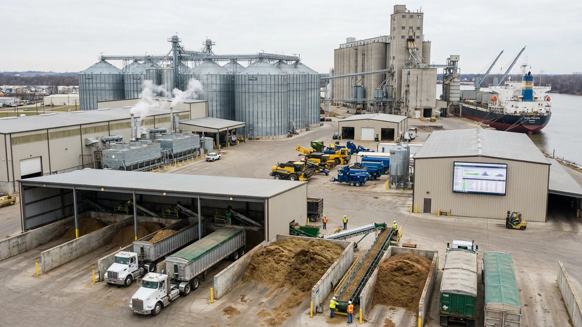 Переробники відходів і олій