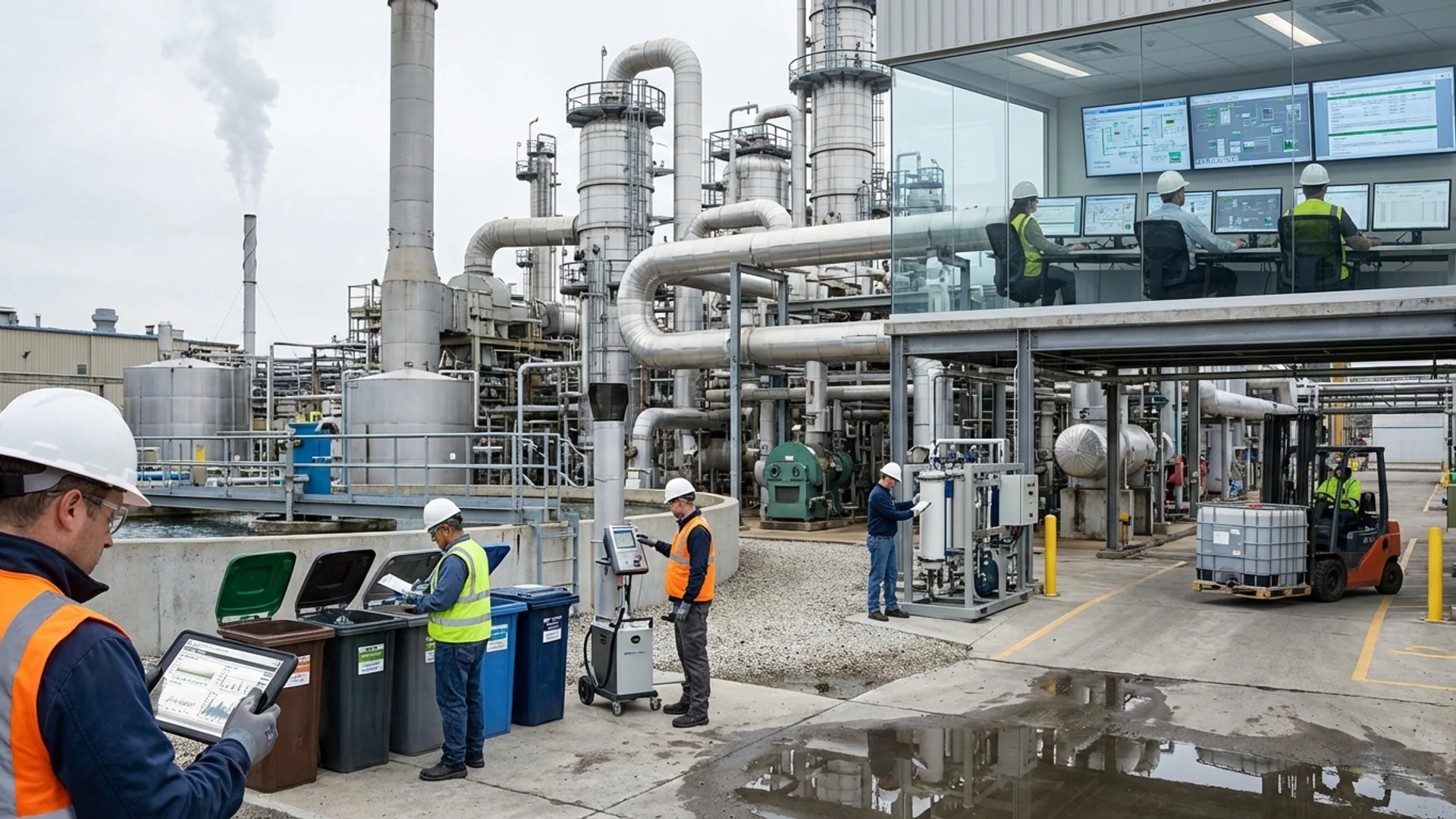 Хімічні та переробні компанії