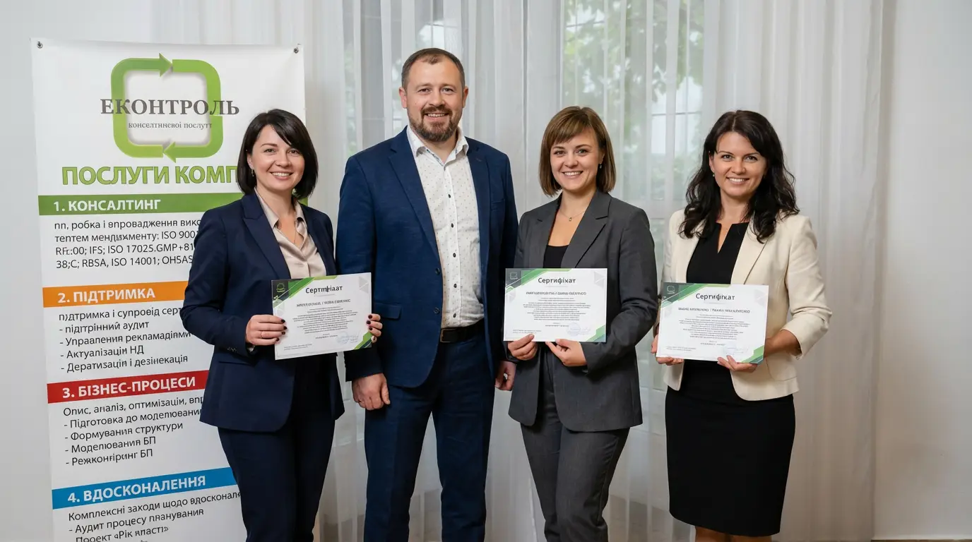 Робочий процес фахівців Ekontrol